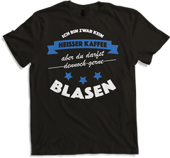 Produktbild von T-Shirt Gerne Blasen Versauter Sexwitz Anmachspruch Anmach Sprüche