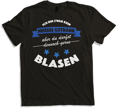 Produktbild von T-Shirt Gerne Blasen Versauter Sexwitz Anmachspruch Anmach Sprüche