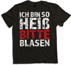 Produktbild von T-Shirt Gerne Blasen Versauter Sexwitz Anmachspruch Anmach Sprüche