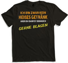 Produktbild von T-Shirt Gerne Blasen Versauter Sexwitz Anmachspruch Anmach Sprüche