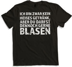 Produktbild von T-Shirt Gerne Blasen Versauter Sexwitz Anmachspruch Anmach Sprüche