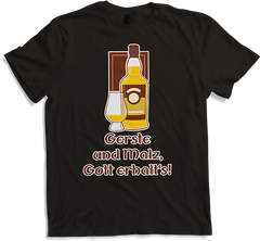 Produktbild von T-Shirt Gerste und Malz Gott erhalt's Schottland Islay Scotch Whisky