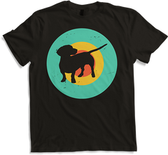 Produktbild von T-Shirt Geschenk für Dackelbesitzer | Vintage Dackel | Retro Teckel
