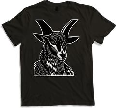 Produktbild von T-Shirt Goat Baphomet Demon Black Metal Luzifer Satan Satanist