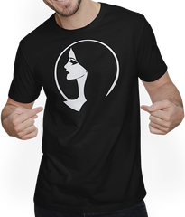 Produktbild von T-Shirt mit Mann Gothic Girl Dark Fairytale Goth Okult Frauen Batcave