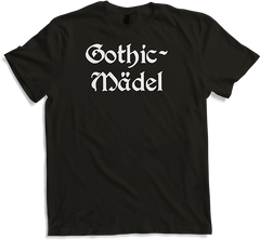 Produktbild von T-Shirt Gothic Mädel Goth Dark Wave Batcave Spruch Gothic Mädchen