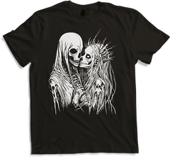 Produktbild von T-Shirt Grindcore Okult Horror Couple Art Death Metal Thrash Metall
