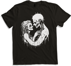 Produktbild von T-Shirt Grindcore Okult Horror Couple Art Death Metal Thrash Metall