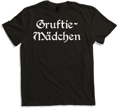 Produktbild von T-Shirt Gruftie Mädchen Goth Dark Wave Batcave Spruch Gothic Frauen