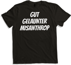 Produktbild von T-Shirt Gut gelaunter Misanthrop Introvetierte lustiges Sprüche