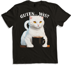 Produktbild von T-Shirt Guten Was? Freche Frauen Sprüche Kaffee Spruch Morgenmuffel