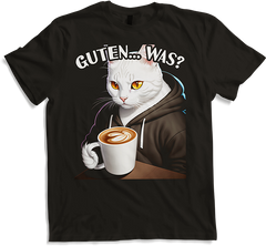 Produktbild von T-Shirt Guten Was? Freche Frauen Sprüche Kaffee Spruch Morgenmuffel