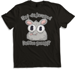 Produktbild von T-Shirt Hat da jemand Kaffee gesagt Spruch Kaffeetrinker Ratten