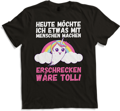 Produktbild von T-Shirt Heute möchte ich gerne was mit Menschen machen Halloween