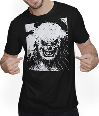 Produktbild von T-Shirt mit Mann Horror Clown Gruseliger Halloween Horror Film Evil Clowns
