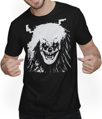 Produktbild von T-Shirt mit Mann Horror Clown Gruseliger Halloween Horror Film Evil Clowns