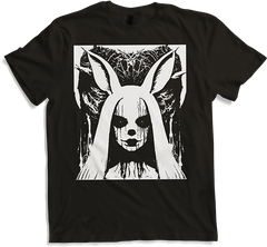 Produktbild von T-Shirt Horror Gothic Batcave Girl Bunny Dark Wave Gothic Girl