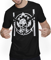 Produktbild von T-Shirt mit Mann Horror Skull Skull Art Skull Gothic Heavy Metal
