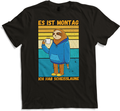 Produktbild von T-Shirt Ich hab Scheißlaune Sarkastische Freche Sprüche Faultier