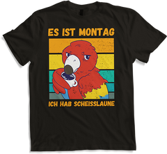 Produktbild von T-Shirt Ich hab Scheißlaune Sarkastische Freche Sprüche Papagei