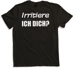 Produktbild von T-Shirt Irritiere ich Dich? Lustiger frecher Spruch Teenager Mädchen