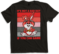 Produktbild von T-Shirt It's Not A Bad Day If You Can Game Hase Zocker Gamer Spruch