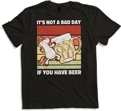 Produktbild von T-Shirt It's Not A Bad Day If You Have Beer Bier Spruch Biertrinker