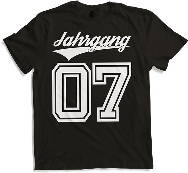 Produktbild von T-Shirt Jahrgang 2007 Jugendliche Teen 15 Geburtstag Mädchen Jungen