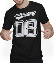 Produktbild von T-Shirt mit Mann Jahrgang 2008 Jugendliche Teen 14 Geburtstag Mädchen Jungen