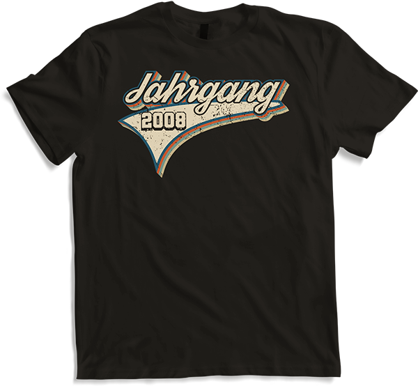 Produktbild von T-Shirt Jahrgang 2008 Jugendliche Teen 14 Geburtstag Mädchen Jungen