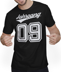 Produktbild von T-Shirt mit Mann Jahrgang 2009 Jugendliche 13 Geburtstag Mädchen Jungen