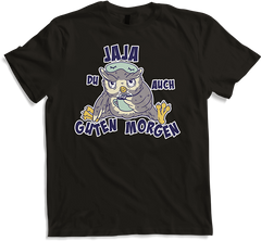 Produktbild von T-Shirt Jaja, Du auch guten Morgen Morgenmuffel Langschläfer Eulen