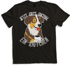 Produktbild von T-Shirt Jetzt gibt's erstmal ein Käffchen Australian Kaffee Sprüche