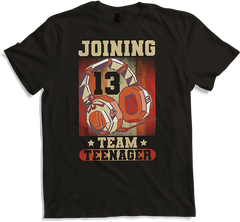 Produktbild von T-Shirt Joining Team Teenager Spruch Teen Gamer Boy 13. Geburtstag