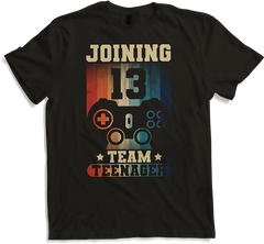 Produktbild von T-Shirt Joining Team Teenager Spruch Teen Gamer Boy 13. Geburtstag