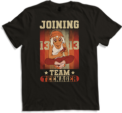 Produktbild von T-Shirt Joining Team Teenager Spruch Teen Gamer Girl 13. Geburtstag