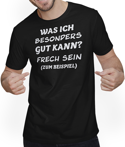 Produktbild von T-Shirt mit Mann Jugendlich Frecher Teenager Spruch Mädchen frech sarkastisch