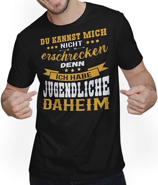 Produktbild von T-Shirt mit Mann Jugendliche & Väter Sprüche Dad Papa Vatertag Vater Spruch