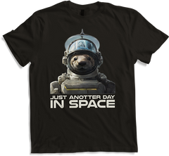 Produktbild von T-Shirt Just Anotter Day In Space Astronaut Astronomie Otter Spruch
