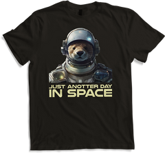 Produktbild von T-Shirt Just Anotter Day In Space Astronaut Sonnensystem Otter