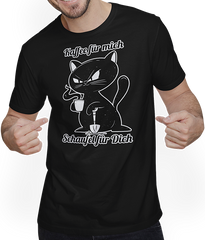 Produktbild von T-Shirt mit Mann Kaffee für mich Schaufel für dich böse Sprüche Sarkastisches