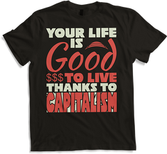 Produktbild von T-Shirt Kapitalismus Unternehmer Kapitalistisch Bankwirtschaft Geld