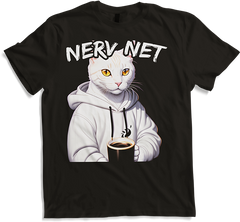Produktbild von T-Shirt Katze "Nerv Net" Freche Mädchen Sprüche Jungen Spruch