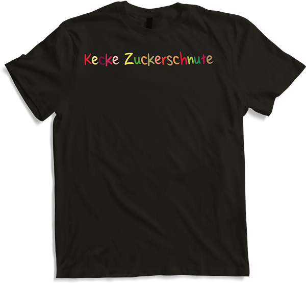 Produktbild von T-Shirt Kecke Zuckerschnute Freche Frauen Teenager Mädchen Sprüche