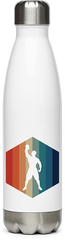 Produktbild von Edelstahlflasche Kettlebell Workout | Hexagon Vintage & Retro | Gewichtheben