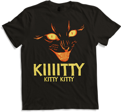 Produktbild von T-Shirt Kiiiitty Kitty Kitty Sarkastischer Ironischer Katzen Spruch