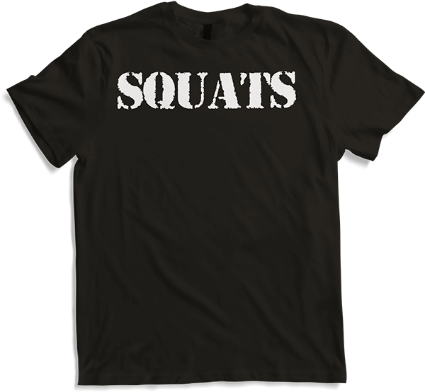 Produktbild von T-Shirt Kniebeugen Bodybuilding Gewichtheben Bodybuilding Beintag