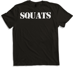 Produktbild von T-Shirt Kniebeugen Bodybuilding Gewichtheben Bodybuilding Beintag