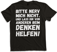 Produktbild von T-Shirt Lass Dir beim Denken helfen Freche Teenager Sprüche Mädchen
