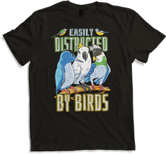 Produktbild von T-Shirt Leicht abgelenkt durch Vogelbeobachtung